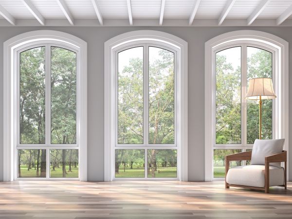 Cost of Arch Window Replacement in Gig Harbor